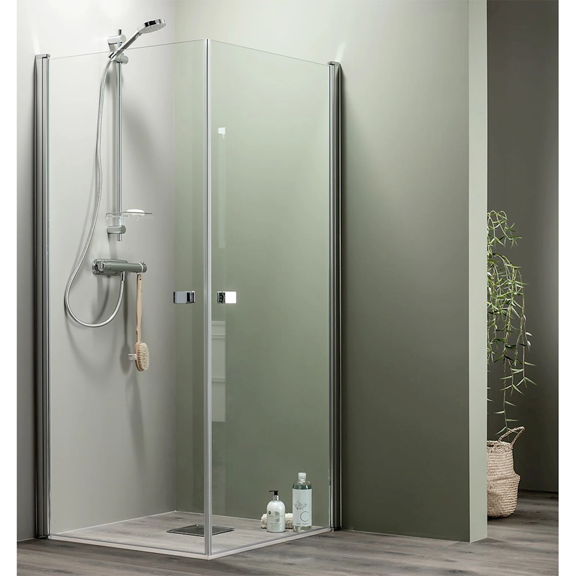 NRF6310441 - Pyxis dusjdør rett krom - 